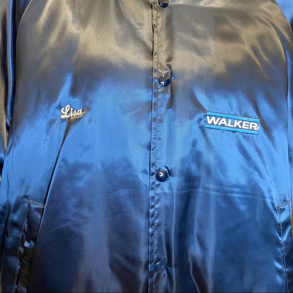 Girard quilted vintage style baseball jacket. - Picture 3 of 11